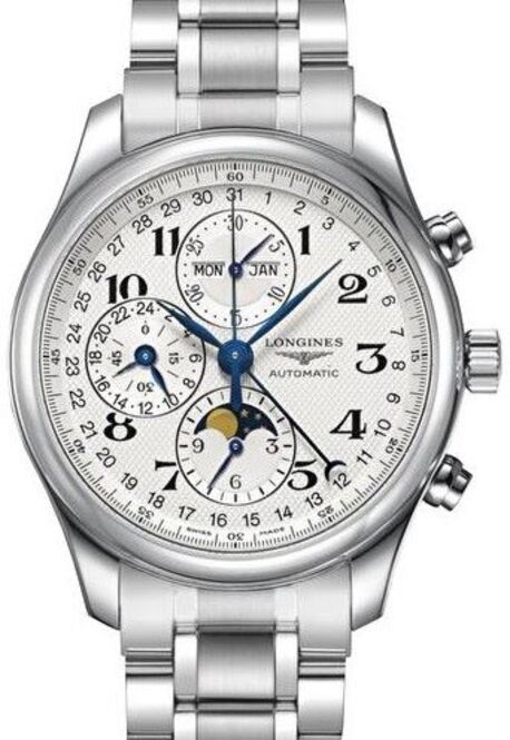 Longines Master Collection Silver 42 mm Steel 