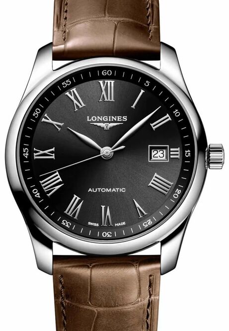 Longines Master Collection Black 40mm Steel 