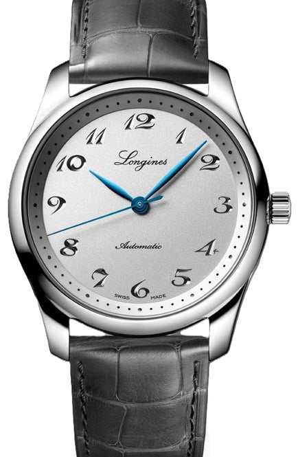 Longines Master Collection Srebrny 40 mm Stal