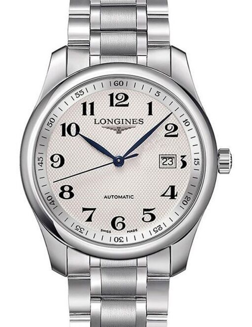 Longines Master Collection Srebrny 40 mm Stal