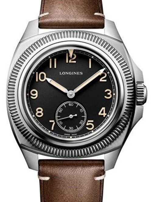 Longines Pilot Majetek Black 43 mm Steel 