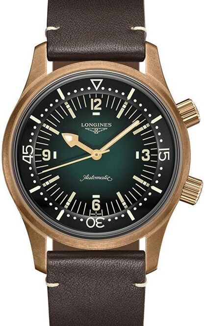 Longines Legend Diver Green 42 mm Brown 