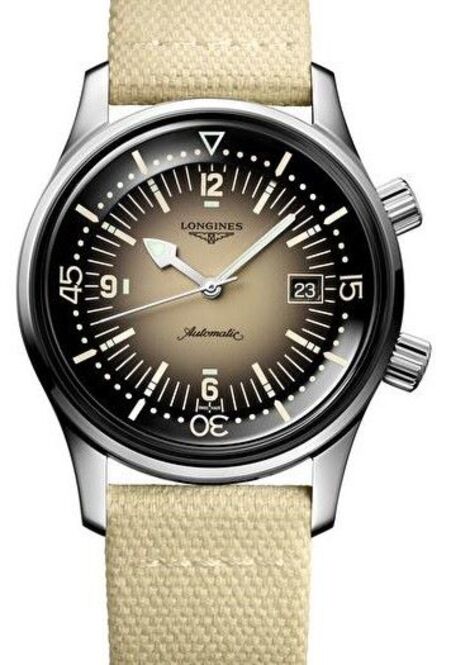Longines Legend Diver Champagne 42mm Steel 