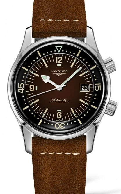 Longines Legend Diver Brown 42mm Steel 