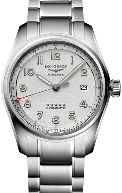 Longines Spirit Silver 40 mm Steel 