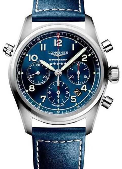 Longines Spirit Blue 42 mm Steel 
