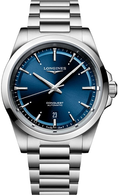 Longines Conquest Blue 41mm Steel 