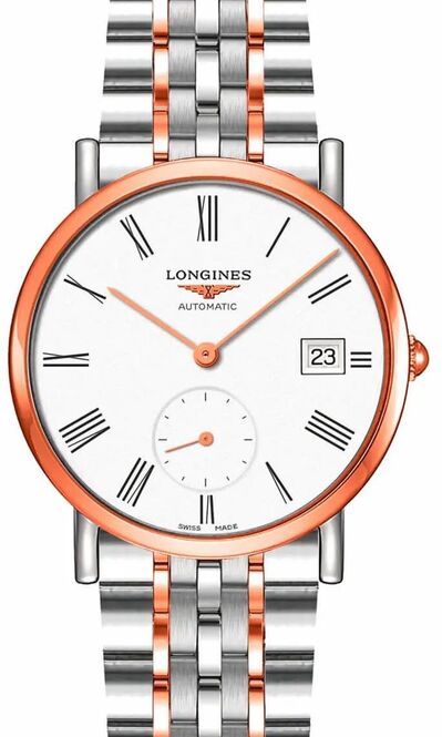 Longines Master Collection White 34 mm Gold/Steel 