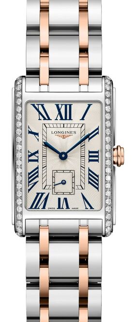 Longines DolceVita Silver 20.8 x 32 mm Gold/Steel 
