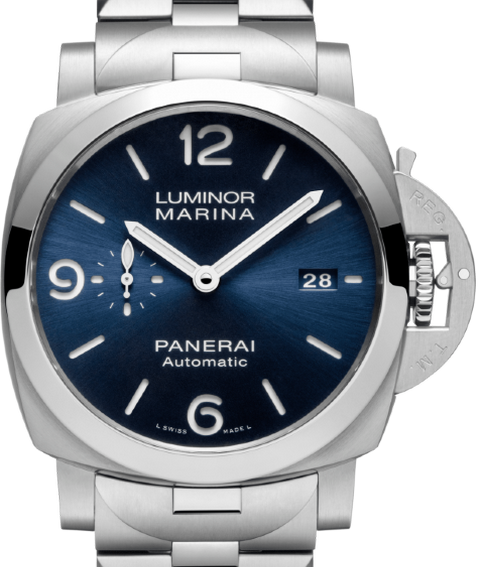 Panerai Luminor Marina Specchio Blu Blue 44 mm Steel 