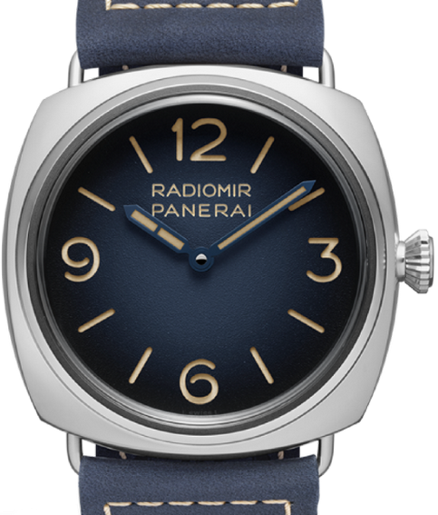Panerai Radiomir 3 Days Acciaio Blue 45mm Steel 