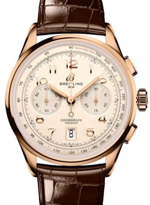 Breitling Premier B01 Chronograph Champagne 42 mm Red Gold 
