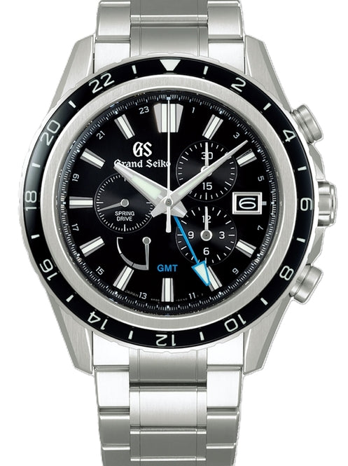 Grand Seiko Evolution 9 Collection 45.3 mm Tytan Czarny