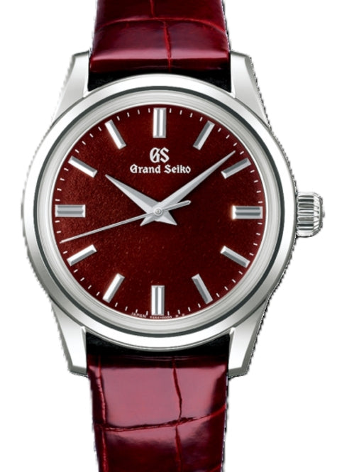 Grand Seiko Elegance Collection Red 37.5 mm Steel 