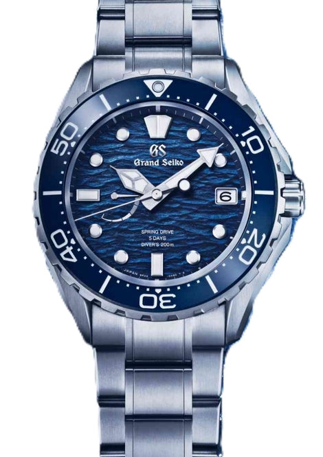 Grand Seiko Evolution 9 Collection Blue 44mm Titanium 