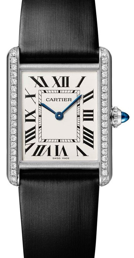 Cartier Tank Silver 25.5 mm Steel 