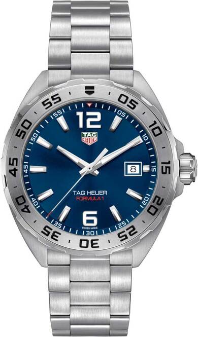 TAG Heuer Formula 1 Quartz Niebieski 41 mm Stal