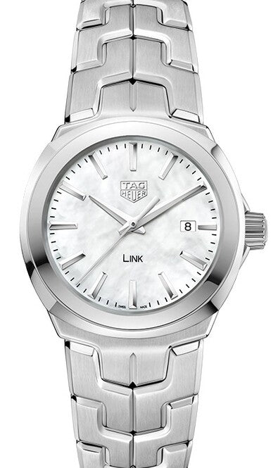 TAG Heuer Link Lady Masa perlowa 32 mm Stal