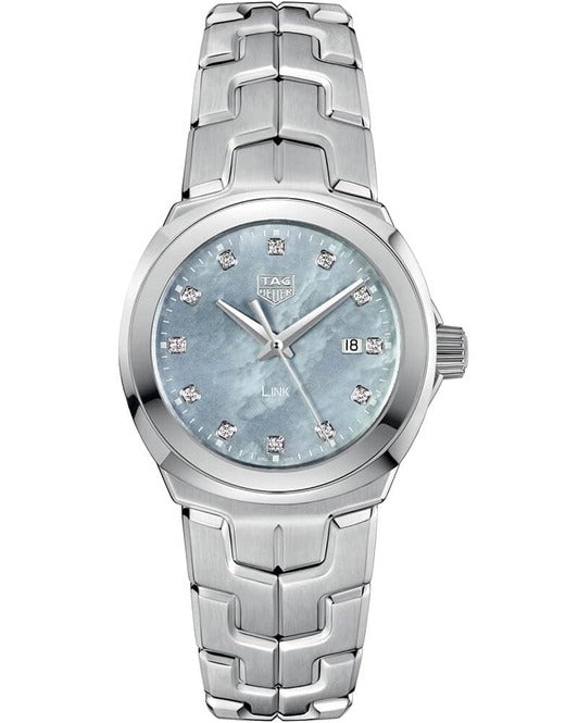 TAG Heuer Link Lady Masa perlowa 32 mm Stal