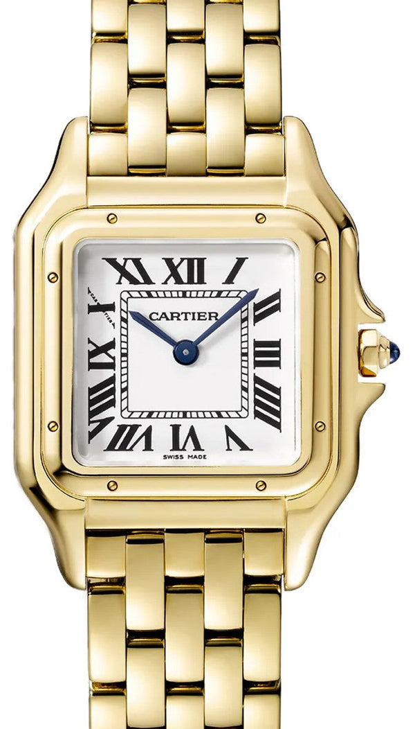 Cartier Panthère White 27 mm yellow gold 
