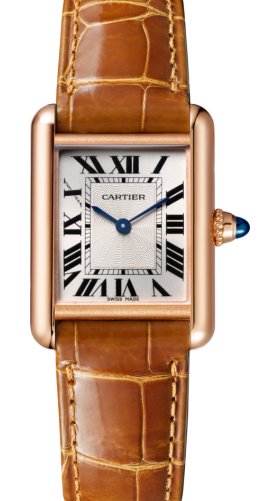 Cartier Tank Louis Cartier Silver 29.5 mm Rose Gold 