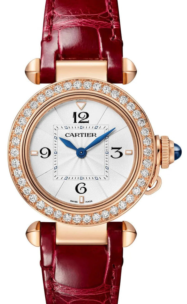 Cartier Pasha White 30 mm Rose Gold 