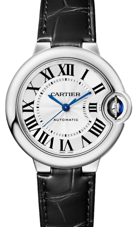 Cartier Ballon Bleu Silver 33 mm Steel 