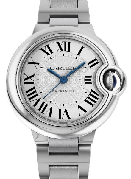 Cartier Ballon Bleu Silver 44 mm Steel 