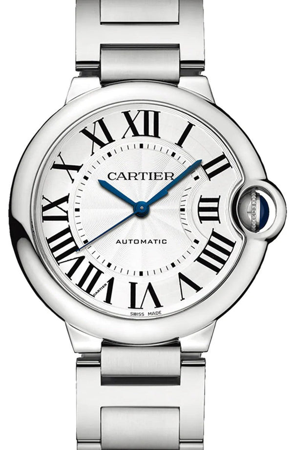 Cartier Ballon Bleu Silver 36mm Steel 