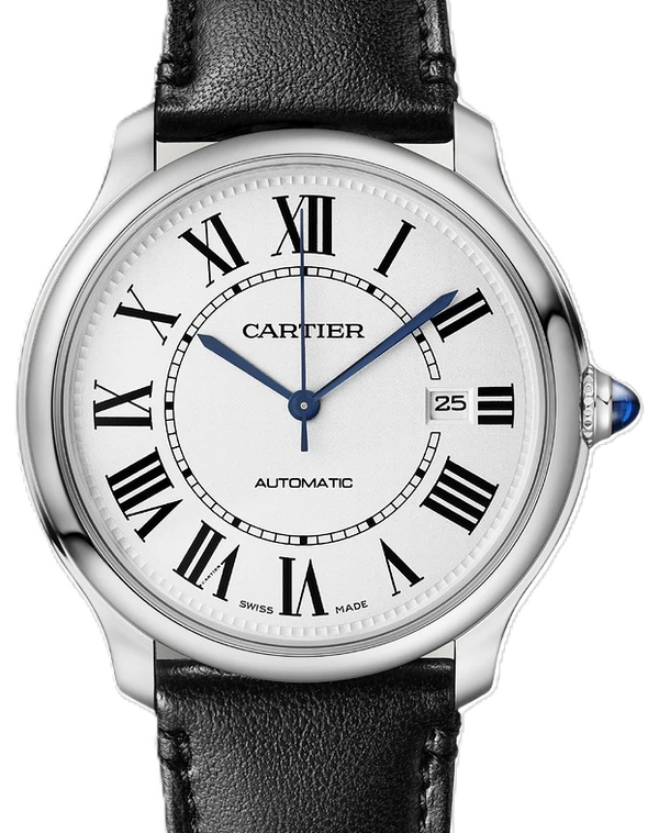 Cartier Ronde Croisière de Cartier Silver 40 mm Steel 