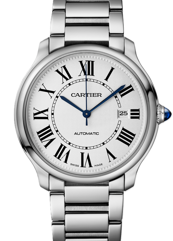Cartier Ronde Croisière de Cartier Silver 40 mm Steel 