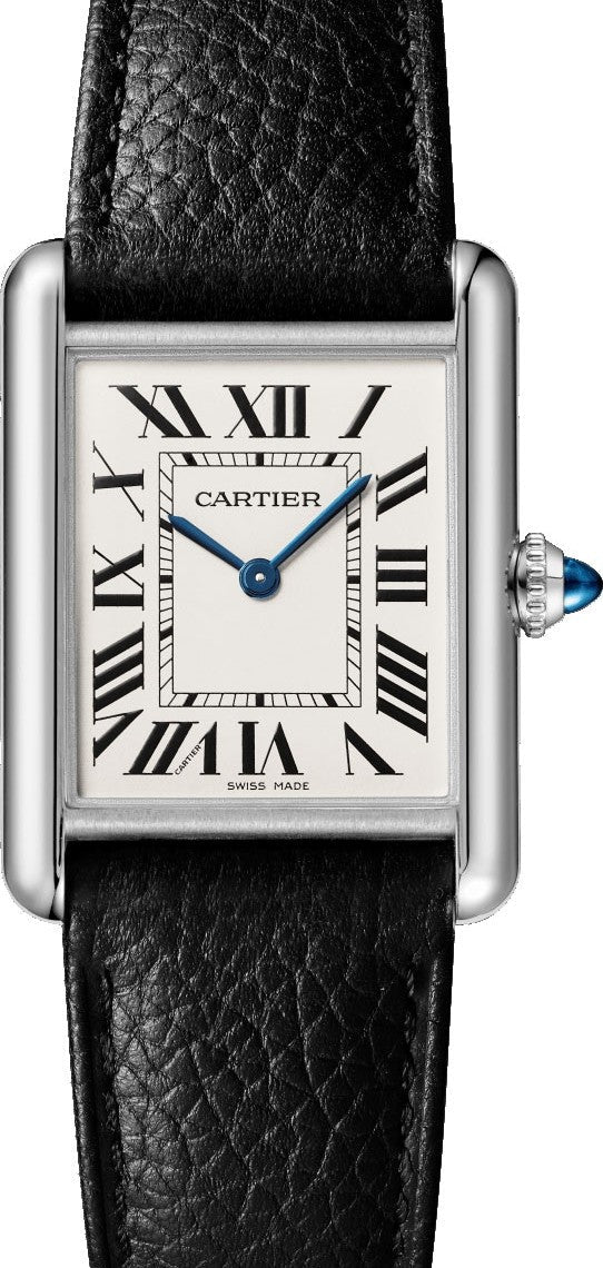 Cartier Tank Silver 33.7 mm Steel 