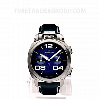Anonimo Militare Chrono Stainless Steel Case Blue Scratched Dial AM-1120.01.003.A03